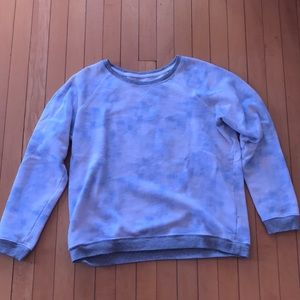 Cloud Patterned AE Crew Neck